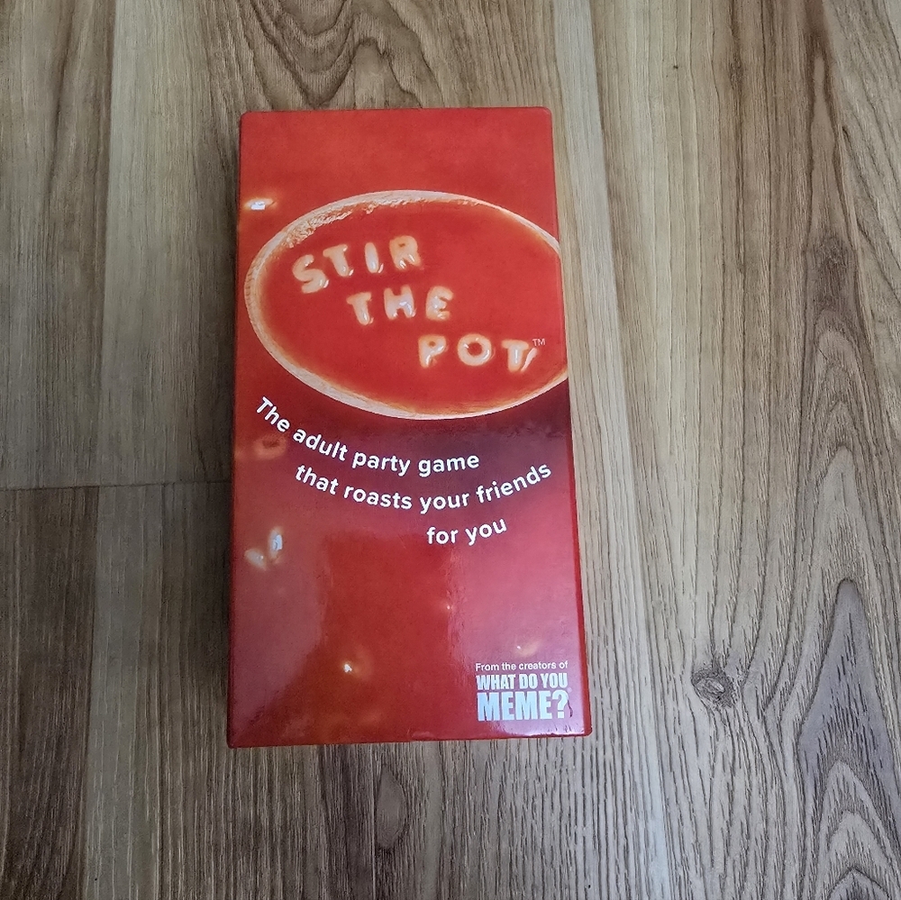 Stir The Pot Party Game 500 Cards Ages 17+ (3-20 Players)